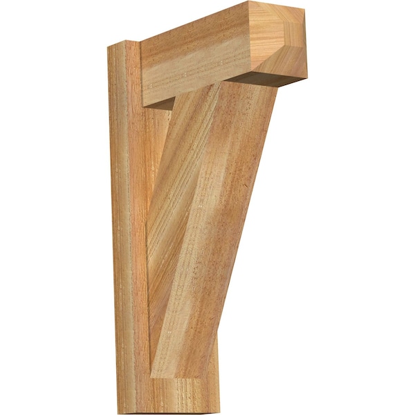 Ekena Millwork Traditional Craftsman Rough Sawn Outlooker, Western Red Cedar, 6"W x 14"D x 22"H OUT06X14X22TRA04RWR - main